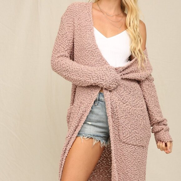 Light-Weight Fluffy Cardigan - Picture 1 of 4